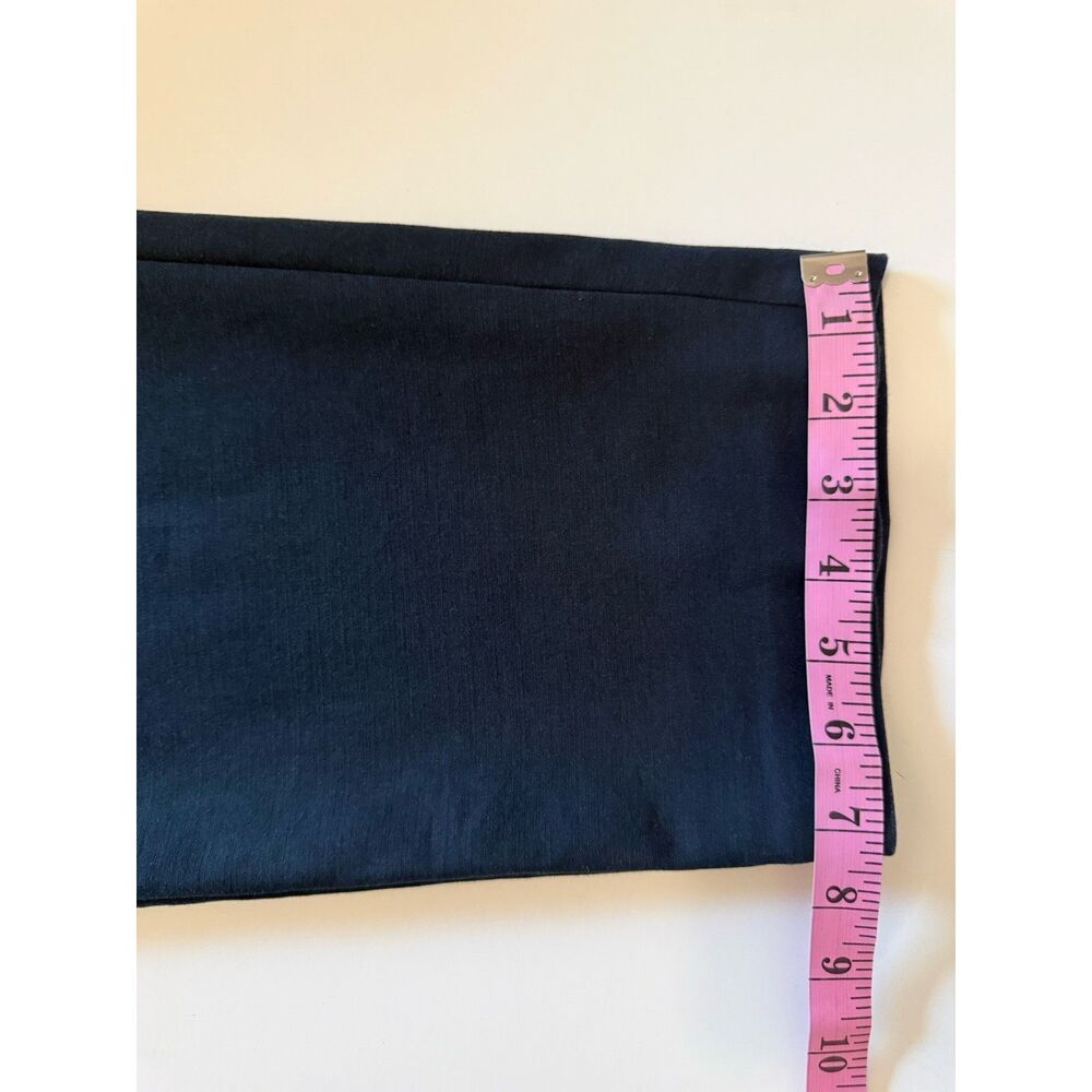 J Jill Pull On Knit Pants Elastic Waist Black Straight Casual Office Comfort 20 - Picture 11 of 16